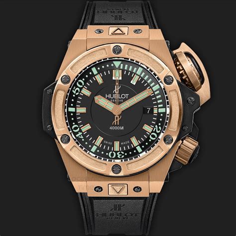 hublot king power oceanographic 4000 m diving|Hublot king 4000 review.